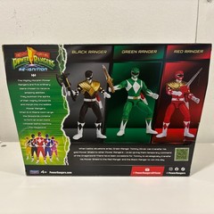 Playmates Power Rangers Re-Ignition Power Transfer Pack 3 Pack Black, Green, Red