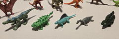 Lot of 28 Dinosaur Figures Mixed Plastic Toys Mini & Large Playset Random Bundle