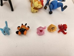 Large Pokemon Figure Lot. 7 Pokeballs, 11 Micros, 6 Minis, 1 Keychain