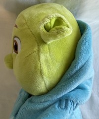 Baby Shrek In Blanket Universal Studios 15″ Soft Stuffed Plush Doll Rare US