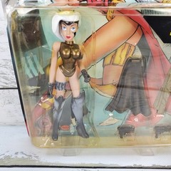 SkyBolt Toys Nira X Cyber Angel Gold Edition Nira 1997 6″ Vintage Figure New