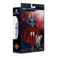 DC Multiverse Supergirl & Baby Krypto – 7″ Deluxe Theatrical Collectible