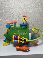 VTG 1991 Sewer Sub Submarine TMNT Teenage Mutant Ninja Turtles Playset Complete