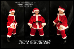 Custom 8″ Mego Arnold Schwarzeneger Howard Jingle all the way Action Figure