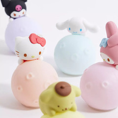 Sanrio Moon Night Light LED Lamp Hello Kitty Kuromi Cinnamoroll My Melody