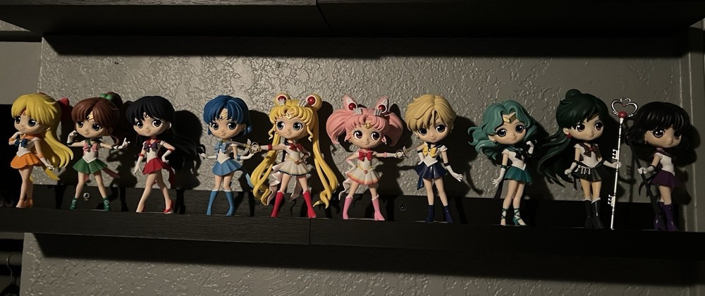 Q Posket Sailor Moon Eternal Figure Set of 10