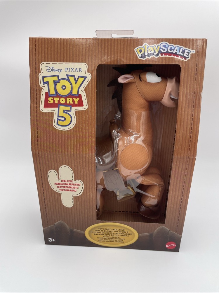 Disney and Pixar Toy Story 5 Bullseye Ragdoll Edition Figure, 7 Inch Playscale