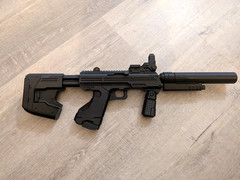 Halo 2 SMG M7/Caseless Submachine Gun 1:1 Prop Cosplay