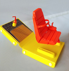 Mattel Big Jim Sky Commander Replacement Parts Crane Basket Table Ladder Vtg 12