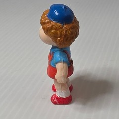 Cabbage Patch Kids PVC Figurine Small Red Blue Fair 1984 Panini OAA