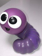 American Flag & Purple Slither.io Series 1 BONKERS Collectible Vinyl Figurine