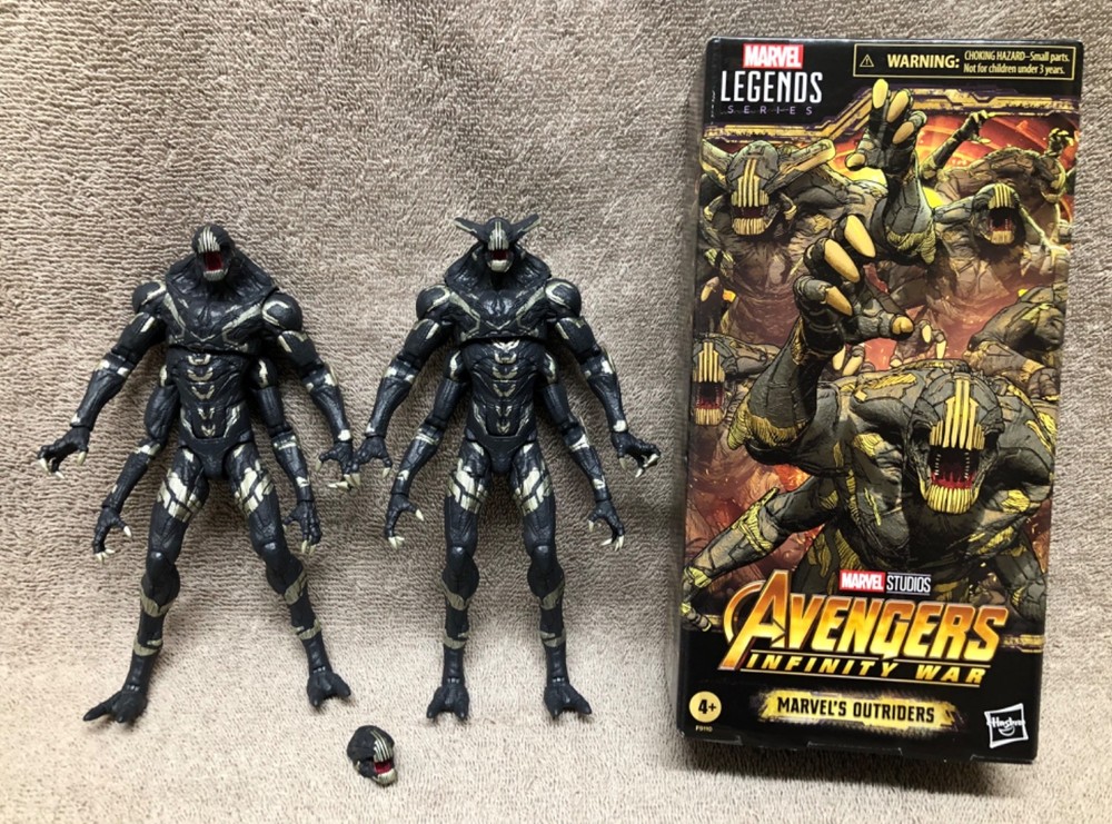 Hasbro Marvel Legends MCU Avengers: Infinity War Outriders 2-Pack Complete