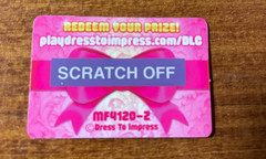 Dress to Impress Mystery Model Series 3 NELLY Doll Toy & DLC CODE Secret Rare