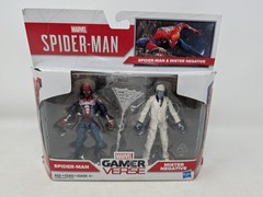 Marvel Gamer Verse SPIDER-MAN vs MISTER NEGATIVE Figure Set – 4 inch, 2-pack