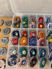 Massive 13 lb Beyblade Lot Metal Fusion Burst Parts Launchers Accessories