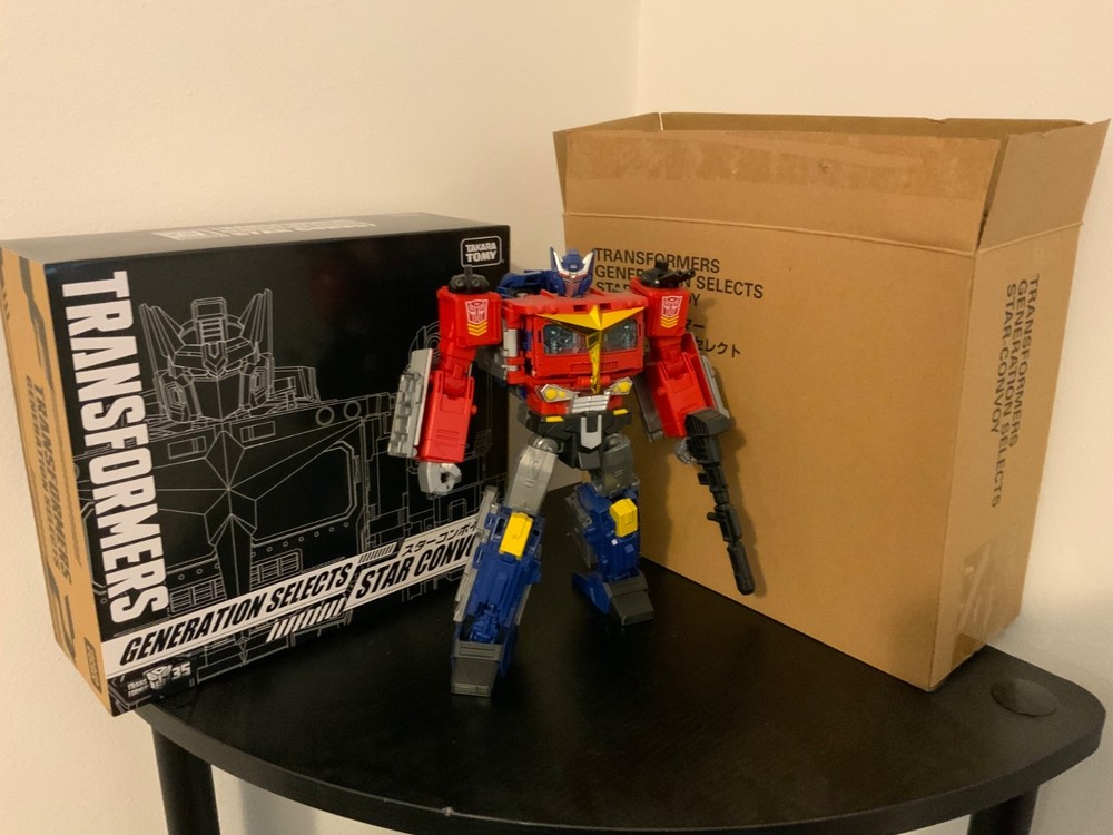 Transformers Generations Selects GS01 Star Convoy Takara Tomy Complete with Box