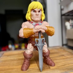 12″ Stylized He-Man Inspired 3D Printed Figure – Custom Art Toy Collectible