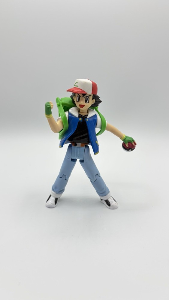 2000 Ash Ketchum Action Figure Nintendo Hasbro