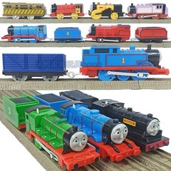 TRACKMASTER THOMAS BATTERY MOTORIZED TOY TRAIN- DOUGLAS + DONALD +Railway Tracks