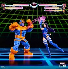 Hasbro Marvel Legends Series Gamerverse Psylocke vs Thanos Exclusive*IN HAND*2pk
