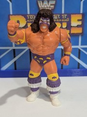 WWF Hasbro Ultimate Warrior – WWE Mattel LJN Titan Sports – Purple