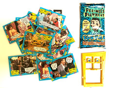 1987 Pee-wee’s Playhouse Collectible Figures and Trading Cards