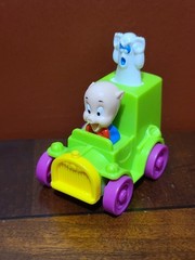 Vintage 1992 Warner Bros Porkys Ghost Cathers Green Car (B194)