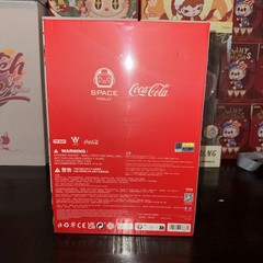 POP MART MEGA SPACE MOLLY 400% TEAM COCA-COLA