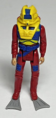 1986 Kenner M.A.S.K. Coast Patrol Complete with 3d Printed Flippers