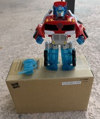 Transformers Playskool Heroes Rescue Bots Energize Optimus Prime Action Figure,