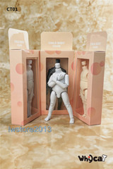 CT01 DIY 1:6 Action Figure 7inch Baby PVC Child Body Flexible Soldier Toys Dolls