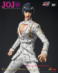 Threezero 3Z0659 JoJo’s Bizarre Adventure Bruno Bucciarati 1/6 Action Figure