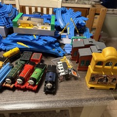 HUGE Lot Of TOMY Thomas & Friends Train Tracks PLARAIL Cars Everything & More!