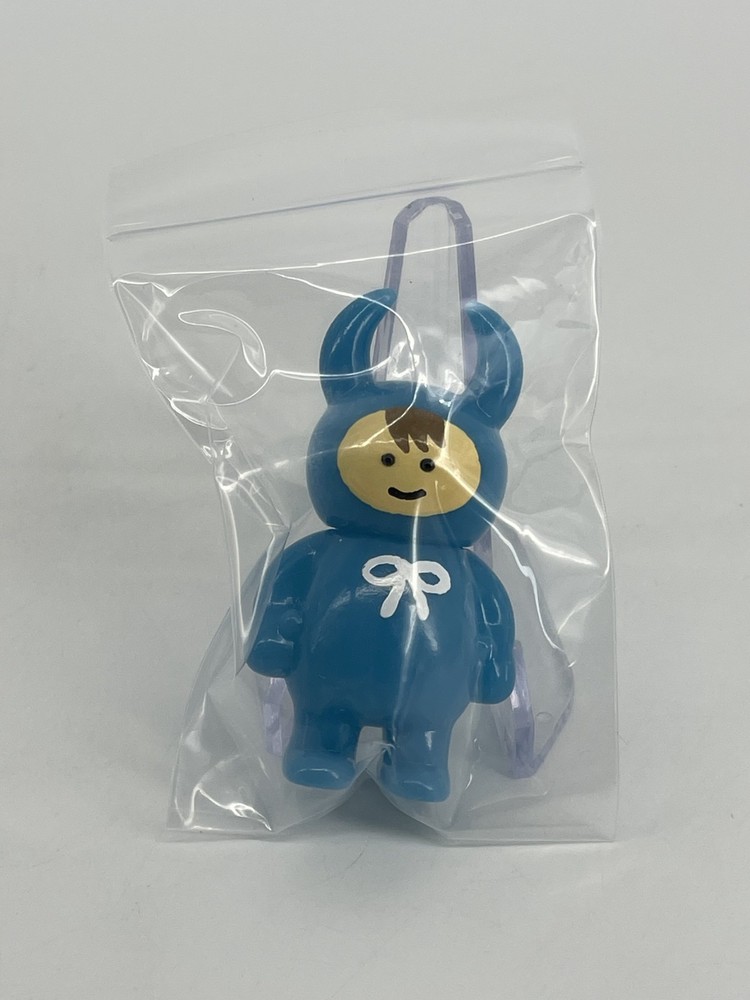 Pajama Kids UAMOU Sofubi Vinyl Figure Rare 2.8in – Blue