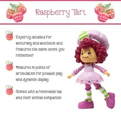 Raspberry Tart Strawberry Shortcake CLASSIC Highly Articulated Action Figure