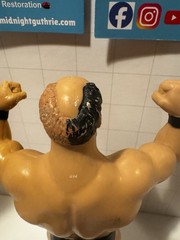 WWF LJN The Warlord Series 6 1989 Black Card Release Wrestling Figure