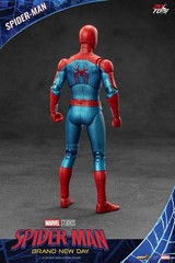 zd toys SPIDER-MAN new red and blue suit brand new day action figure ship August