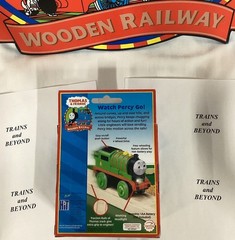 Battery-Powered Percy LC99719 Thomas & Friends Wooden Railway Learning Curve New