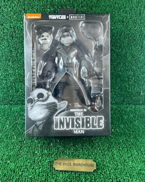 NECA Teenage Mutant Ninja Turtles Donatello The Invisible Man Monster NEW
