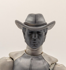 Red Dead Redemption Arthur Morgan head 3D printed 1/12 GI Joe Classified 6″ RDR