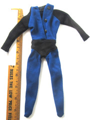Original 1966 Ideal CAPTAIN ACTION UNIFORM Costume 12″ Doll au1