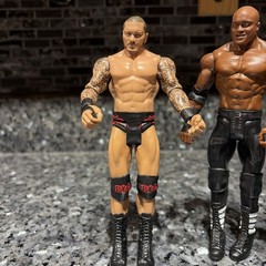 Lot of 7 WWE Wrestling Action Figures Mixed Wrestlers 2012-2017 Used