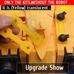 Flank Eye Light Tail Filler Upgrade Kit For Kingdom Titan-class Autobot ark -New