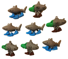 Tralalero Tralala Action Figure Party Shark Alligator Submarine Lot of 8