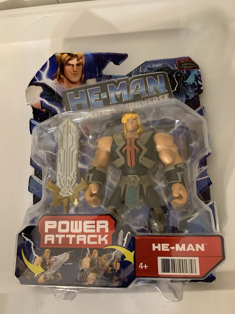 New 2021 He-man and the Masters of the Universe Power Attack He-man Netflix