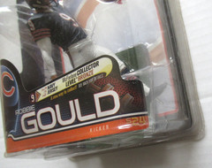 MCFARLANE ROBBIE GOULD NFL 24 BEARS K CL CHASE VARIANT FIGURE /2500 NEW SEALED