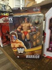 Jakks, And Mattel Ultimate Warrior Wrestling Figure Lot All New & Unopened