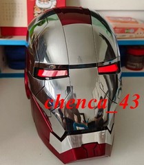 US Stock!! Autoking Iron Man Helmet MK5 1/1 Voice-controlled Mask Transform Gift