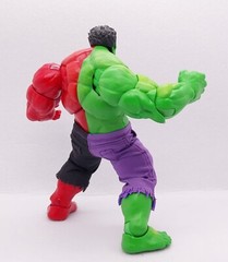 SU-RH-PT: XL Custom Black Pants for Marvel Legends Movie Red Hulk