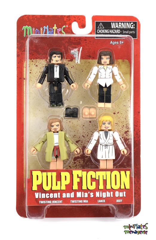 Pulp Fiction Minimates Vincent and Mia’s Night Out Box Set